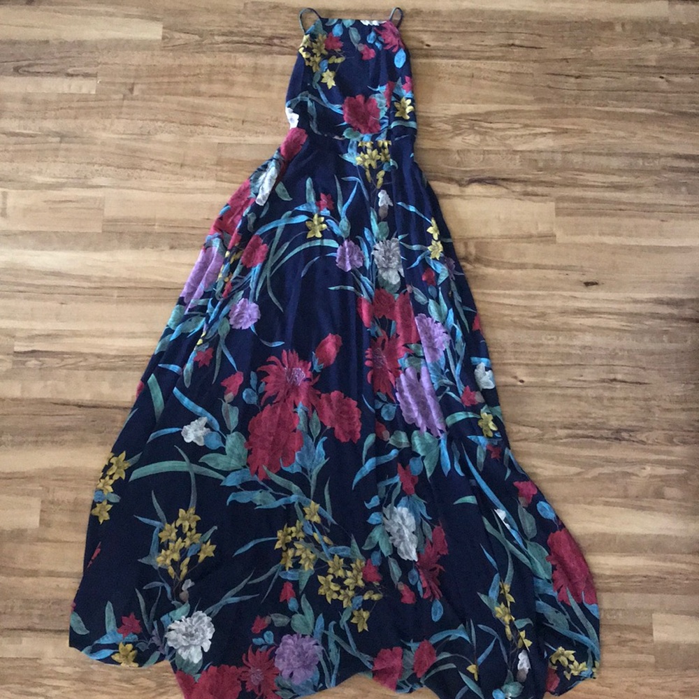Lulus Maxi Floral Dress